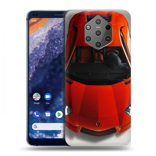 Дизайнерский силиконовый чехол для Nokia 9 PureView Lamborghini