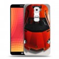 Дизайнерский пластиковый чехол для LG Optimus G2 Lamborghini