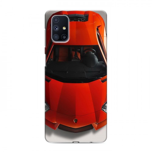 Дизайнерский пластиковый чехол для Samsung Galaxy M51 Lamborghini