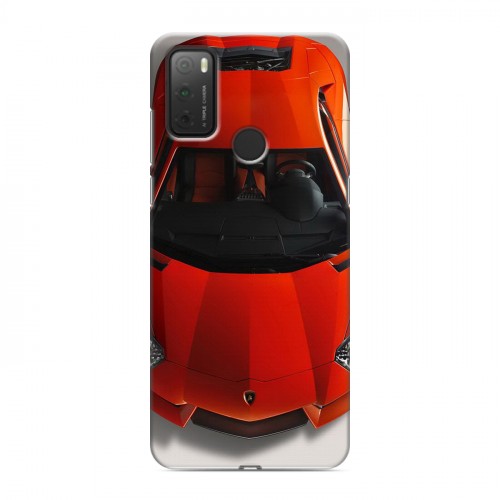 Дизайнерский пластиковый чехол для Alcatel 3L (2021) Lamborghini