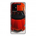 Дизайнерский силиконовый с усиленными углами чехол для Xiaomi Poco M4 5G Lamborghini