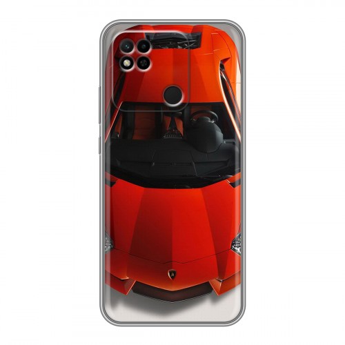 Дизайнерский пластиковый чехол для Xiaomi Redmi 10A Lamborghini