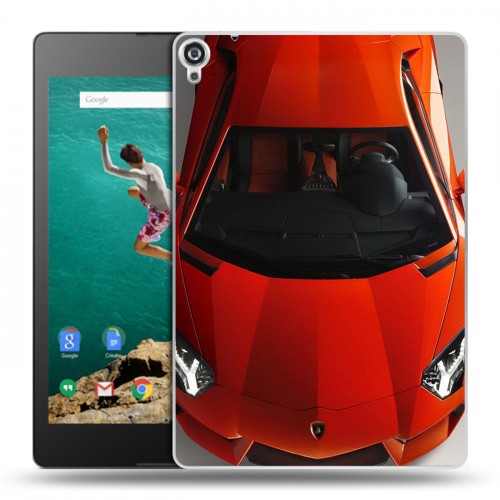 Дизайнерский пластиковый чехол для Google Nexus 9 Lamborghini