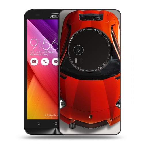 Дизайнерский силиконовый чехол для Asus Zenfone Zoom Lamborghini