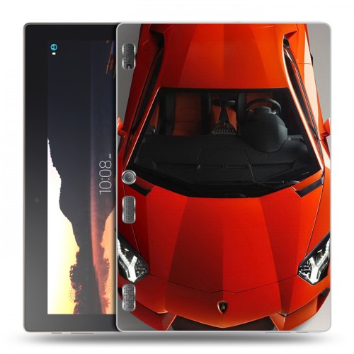 Дизайнерский силиконовый чехол для Lenovo Tab 2 A10 Lamborghini