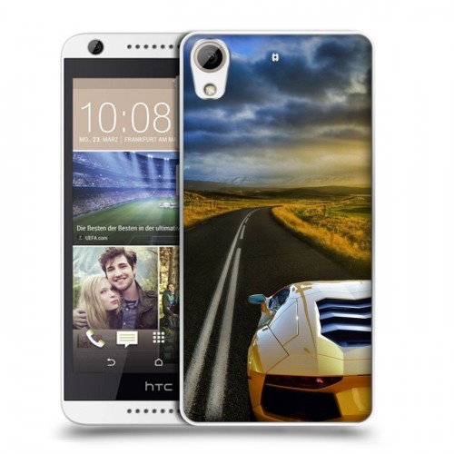 Дизайнерский силиконовый чехол для HTC Desire 626 Lamborghini