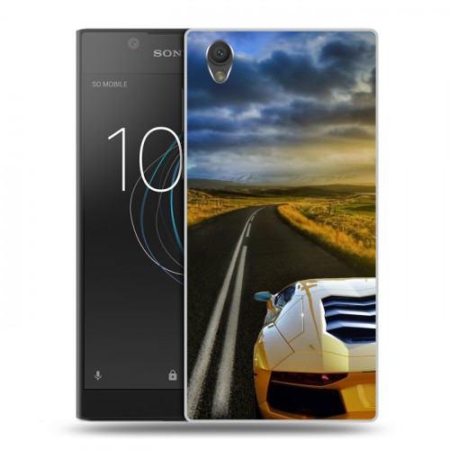 Дизайнерский пластиковый чехол для Sony Xperia L1 Lamborghini