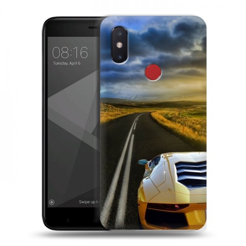 Дизайнерский пластиковый чехол для Xiaomi Mi8 SE Lamborghini