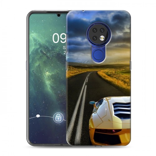 Дизайнерский силиконовый чехол для Nokia 6.2 Lamborghini