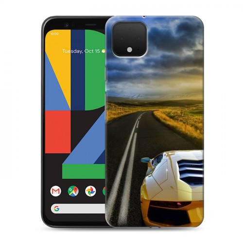 Дизайнерский пластиковый чехол для Google Pixel 4 Lamborghini