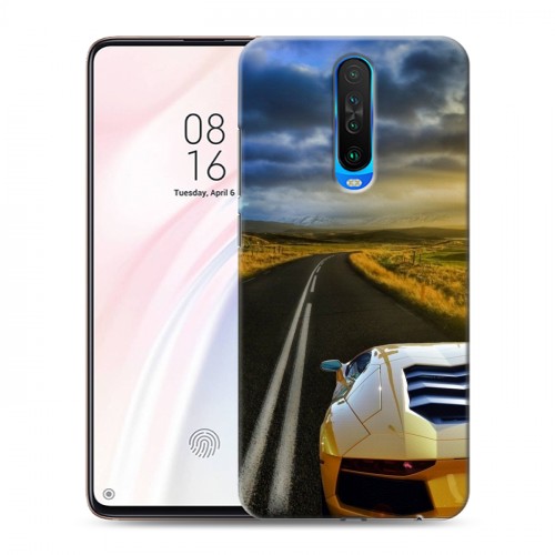 Дизайнерский пластиковый чехол для Xiaomi RedMi K30 Lamborghini