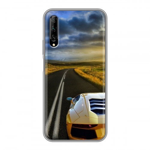 Дизайнерский силиконовый чехол для Huawei Y9s Lamborghini