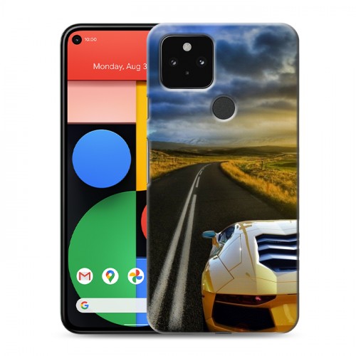 Дизайнерский пластиковый чехол для Google Pixel 5 Lamborghini