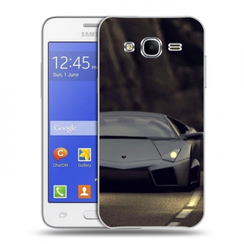 Дизайнерский силиконовый чехол для Samsung Galaxy J7 Lamborghini