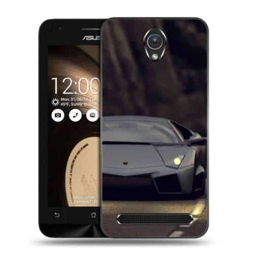 Дизайнерский пластиковый чехол для ASUS Zenfone Go Lamborghini