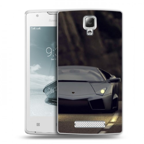 Дизайнерский пластиковый чехол для Lenovo A1000 Lamborghini