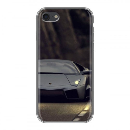 Дизайнерский силиконовый чехол для Iphone 7 Lamborghini