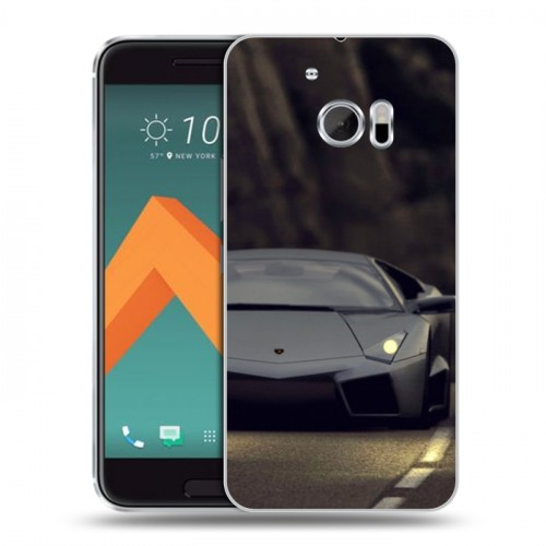 Дизайнерский пластиковый чехол для HTC 10 Lamborghini