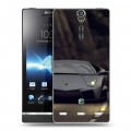 Дизайнерский пластиковый чехол для Sony Xperia S Lamborghini