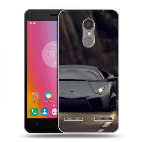 Дизайнерский силиконовый чехол для Lenovo K6 Lamborghini