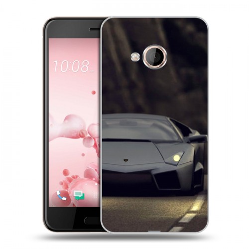 Дизайнерский пластиковый чехол для HTC U Play Lamborghini