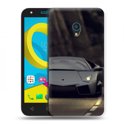 Дизайнерский пластиковый чехол для Alcatel U5 Lamborghini