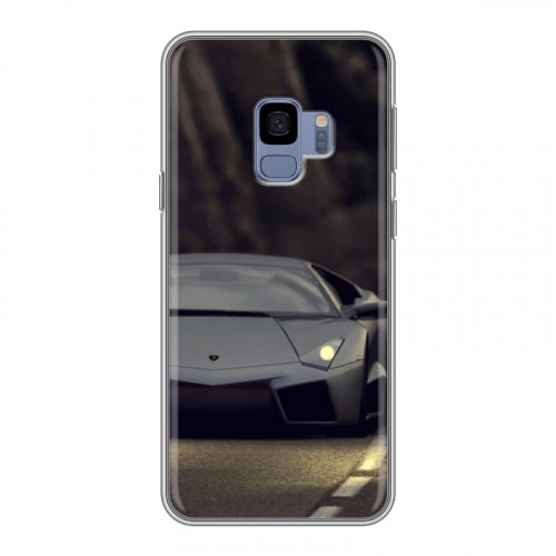 Дизайнерский пластиковый чехол для Samsung Galaxy S9 Lamborghini