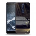 Дизайнерский пластиковый чехол для Nokia 5.1 Lamborghini