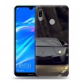 Дизайнерский пластиковый чехол для Huawei Y6 (2019) Lamborghini