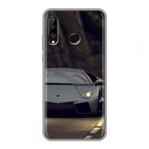 Дизайнерский силиконовый чехол для Huawei P30 Lite Lamborghini