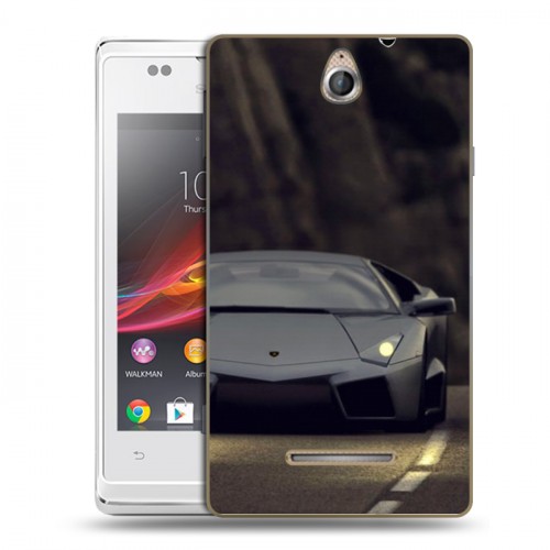 Дизайнерский пластиковый чехол для Sony Xperia E Lamborghini