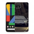 Дизайнерский пластиковый чехол для Google Pixel 4 XL Lamborghini