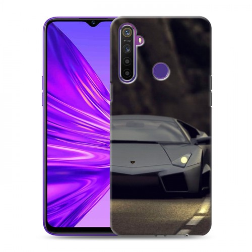 Дизайнерский силиконовый чехол для Realme 5 Lamborghini