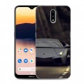 Дизайнерский пластиковый чехол для Nokia 2.3 Lamborghini