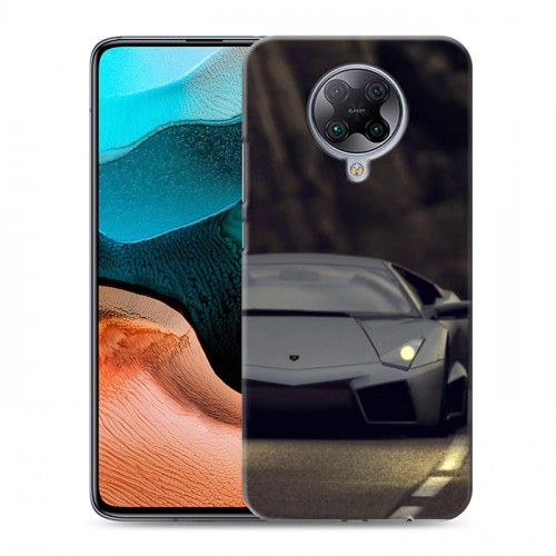 Дизайнерский силиконовый с усиленными углами чехол для Xiaomi RedMi K30 Pro Lamborghini