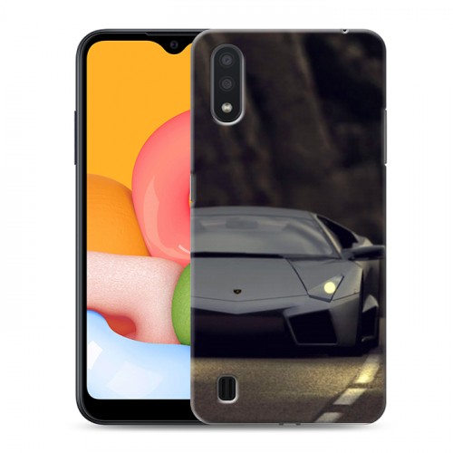 Дизайнерский силиконовый чехол для Samsung Galaxy M01 Lamborghini