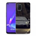 Дизайнерский пластиковый чехол для OPPO A52 Lamborghini