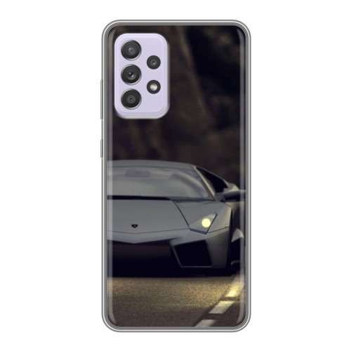 Дизайнерский силиконовый чехол для Samsung Galaxy A52 Lamborghini