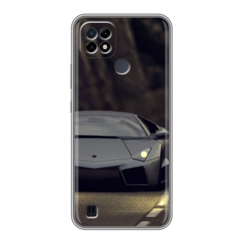 Дизайнерский силиконовый чехол для Realme C21 Lamborghini