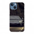 Дизайнерский пластиковый чехол для Iphone 13 Mini Lamborghini