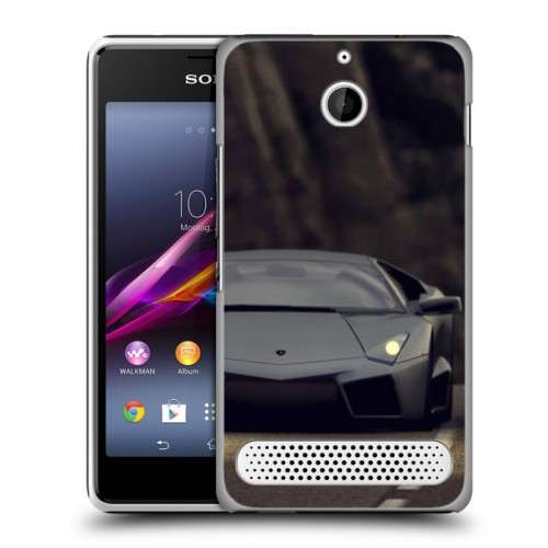 Дизайнерский силиконовый чехол для Sony Xperia E1 Lamborghini