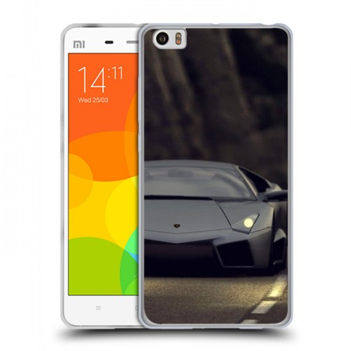 Дизайнерский пластиковый чехол для Xiaomi Mi Note Lamborghini