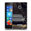 Дизайнерский пластиковый чехол для Microsoft Lumia 435 Lamborghini