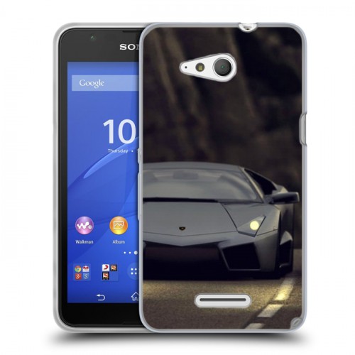 Дизайнерский пластиковый чехол для Sony Xperia E4g Lamborghini