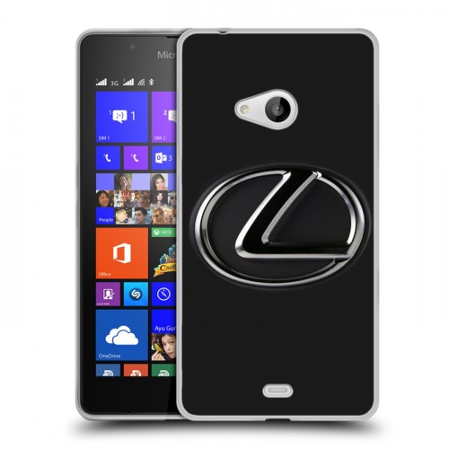 Дизайнерский пластиковый чехол для Microsoft Lumia 540 Lexus