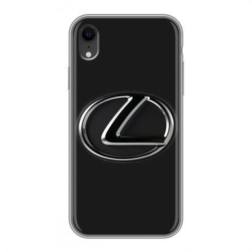 Дизайнерский силиконовый чехол для Iphone Xr Lexus