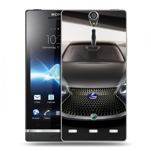 Дизайнерский пластиковый чехол для Sony Xperia S Lexus