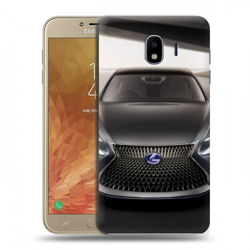 Дизайнерский пластиковый чехол для Samsung Galaxy J4 Lexus