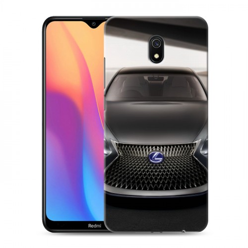 Дизайнерский силиконовый с усиленными углами чехол для Xiaomi RedMi 8A Lexus