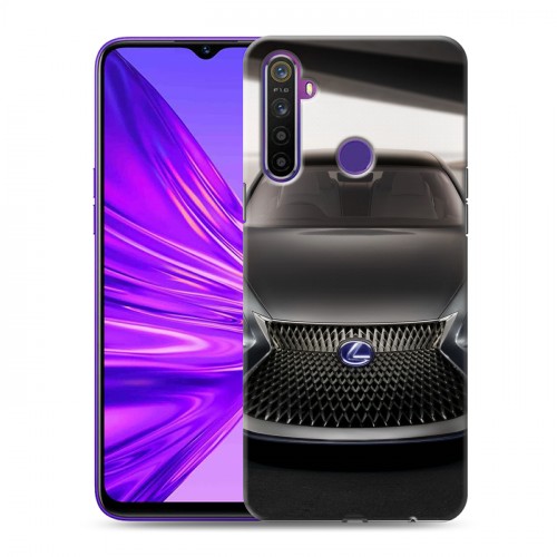 Дизайнерский силиконовый чехол для Realme 5 Lexus